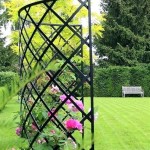 Free Standing Metal Garden Trellises