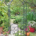 Garden Iron Arch Trellis