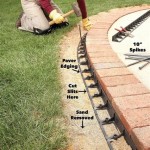 How To Install Rubber Brick Garden Edging