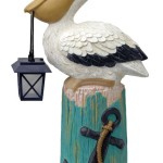 Resin Pelican Garden Statue